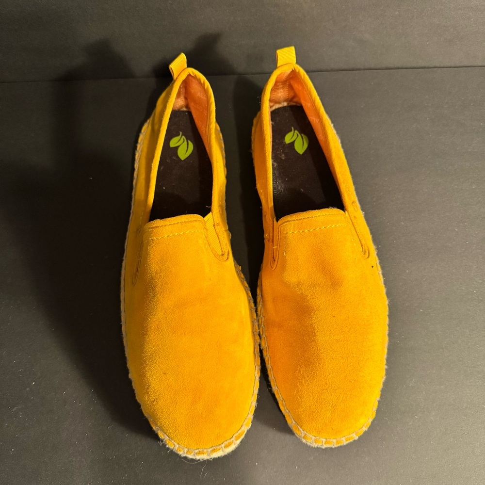 Aldo Yellow Loafers Vibrant Slip-On Shoes